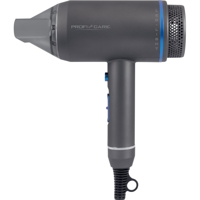 PROFI CARE haardroger PC-HT 3082, antraciet/blauw, 1800 watt